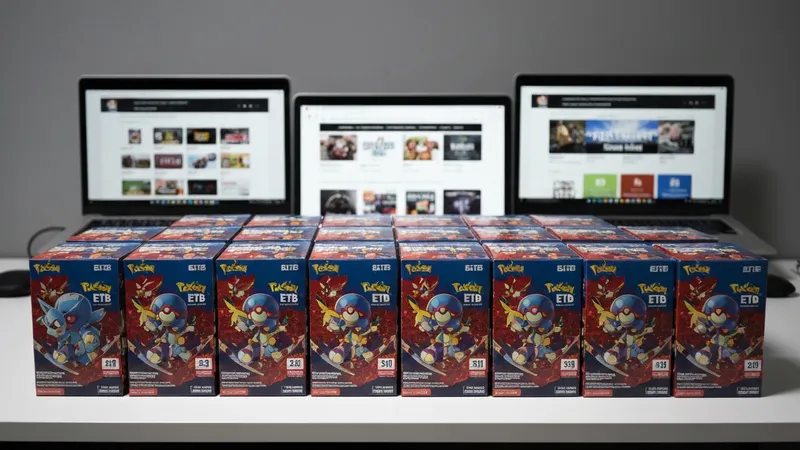 Comparaison des prix en ligne pour ETB Pokémon