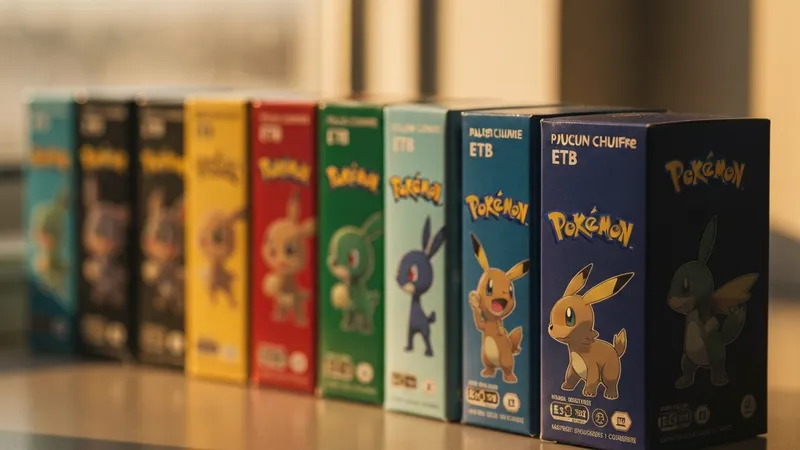 Tendances et évolutions des ETB Pokémon